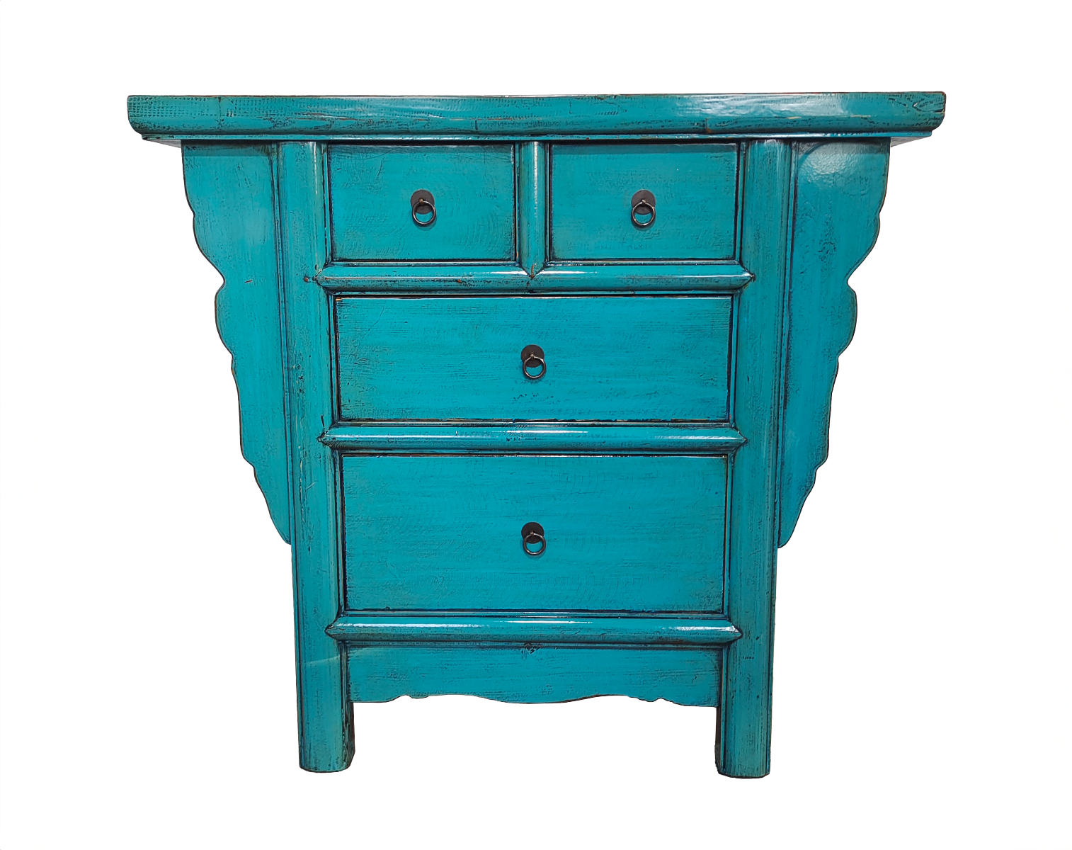 "Regency" Hamptons Style Recycled Timber Sideboard Buffet, 94cm x 45cm x 86cm (RRP $1999)