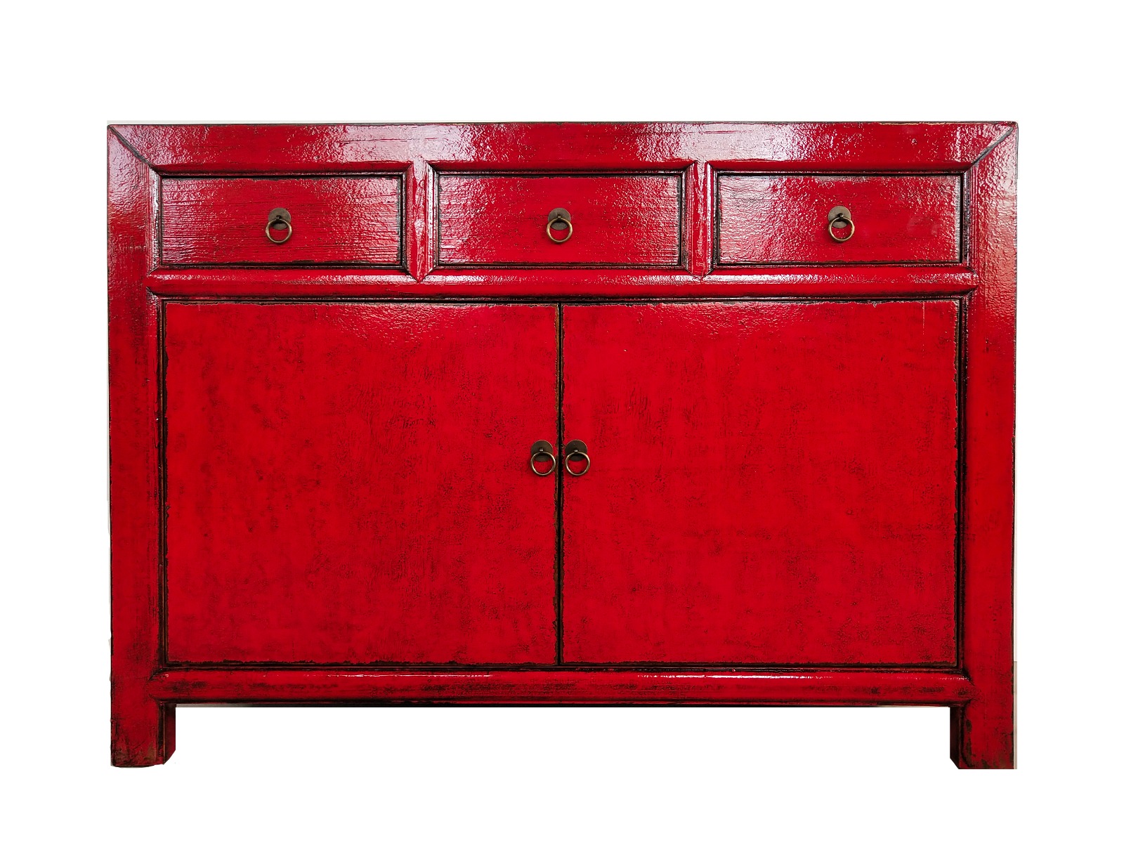 "Amara" Resort Style Recycled Timber Sideboard Buffet, 120 x 42 x 87 CM (RRP $1999)