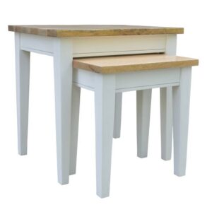 wp-image-tigress-42353.jpg "Haven" Hamptons Style Solid Timber Nesting Side Tables, Natural & White W56 x D44 x H55 CM (RRP $599)