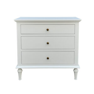 wp-image-tigress-43378.jpg "Hampshire" Hamptons Style Solid Timber 3 Drawer Bedside Table, White 75cmW x 49cmD x 71cmH (RRP $1299)