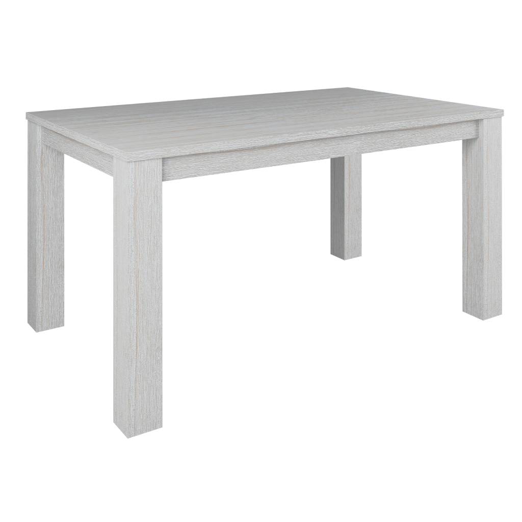 "Avalon" Hamptons Style Coastal Timber 150x90cm Dining Table, White Wash (RRP $899)