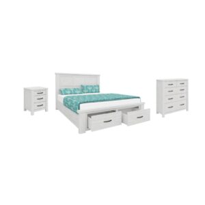 wp-image-tigress-43803.jpg "Avalon" Coastal Style Timber King Bed, Tallboy & Bedsides Package, Whitewash (RRP $4099)