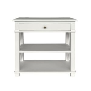 wp-image-tigress-43873.jpg "Noosa" Hamptons Style Solid Timber X-Large Side Table White, 76cmW x 42cmD x 74cmH (RRP $1199)