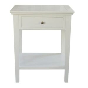 wp-image-tigress-43886.jpg "Maine" Hamptons Style Solid Timber X-Large Side Table White, 60cmW×45cmD×76 cmH (RRP $899)