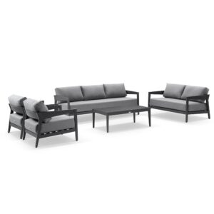 wp-image-tigress-43890.jpg Clontarf 3+2+1+1 Outdoor Aluminium Lounge Setting with Coffee Table, Charcoal with Sunbrella Cast Slate Cushions