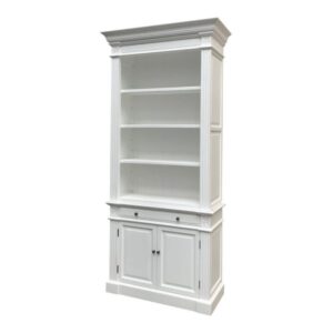 wp-image-tigress-43936.jpg "Daydream" Hamptons Style Library One Bay Bookcase White (No Ladder), 108cmW x 45cmD x 230cmH (RRP $3999)