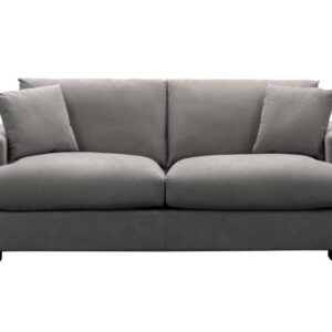 wp-image-tigress-44066.jpg "Hamilton" Superior Comfort 2.5 Seater Fabric & Feather Seat Lounge, Light Grey W210 x D98 x H86 CM (RRP $1999)