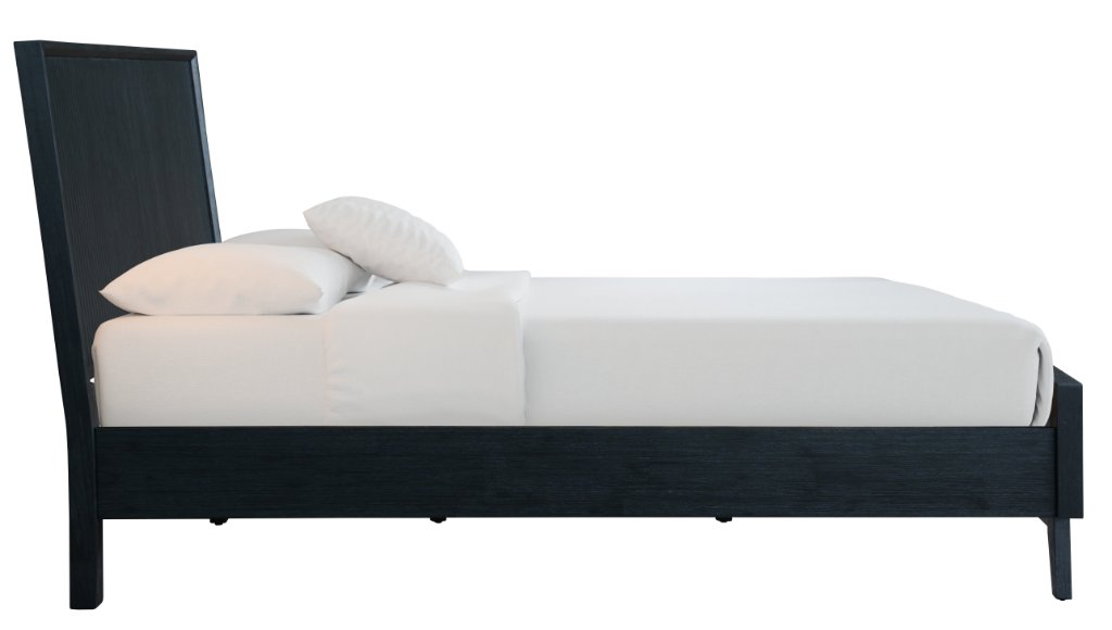 "Ellie" Hamptons Style Queen Bed, Black W161 x D223 x H120 CM (RRP $1499) - Image 5