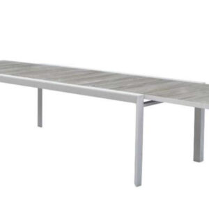 wp-image-tigress-44680.jpg "Paloma" Resort Style Outdoor Tile Top Aluminium Extension Dining Table White, 220cm - 340cmL x 100cmW x 75cmH (RRP $2499)