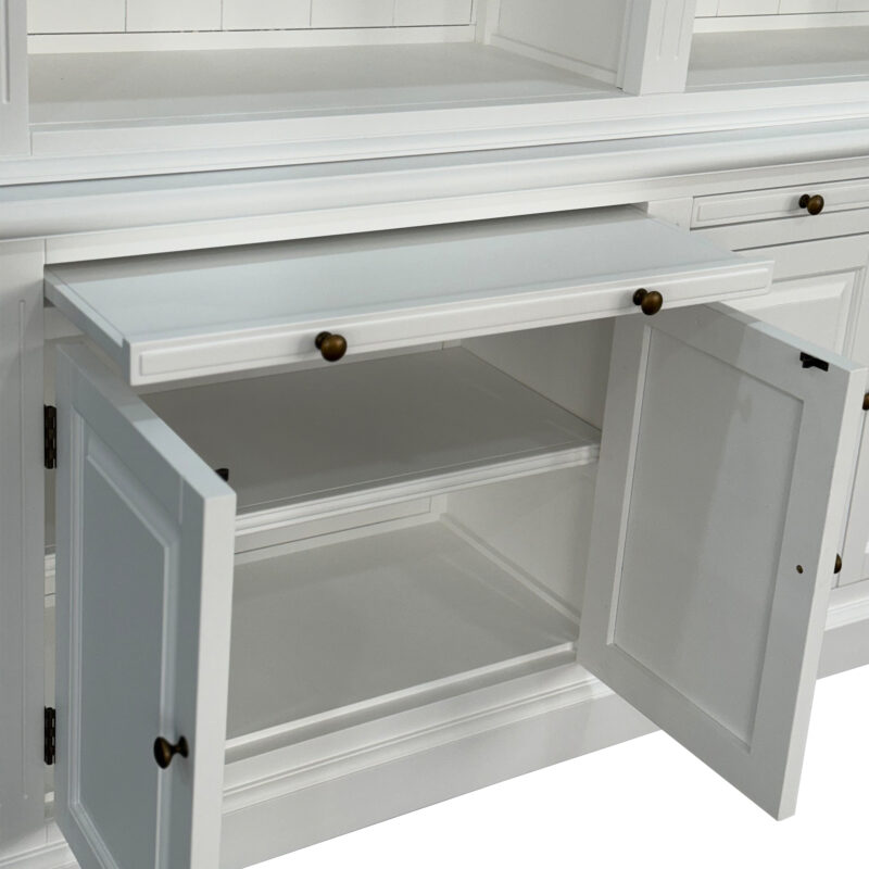 "Daydream" Hamptons Style 2-Bay Timber Library Bookcase White, 170cm W x 43cm D x 230cm H (RRP $5999) - Image 2