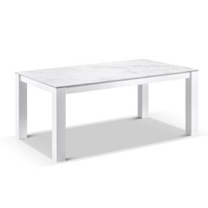 wp-image-tigress-44878.jpg "Montego Bay" Hamptons Style Outdoor Ceramic & Aluminium Dining Table White, L180cm x D103cm x H77cm