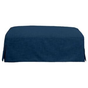 wp-image-tigress-45190.jpg "Somerset" Hamptons Style Fabric Ottoman with Removable Slip Cover, Navy (RRP $799)