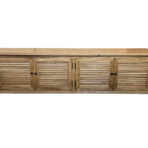 wp-image-tigress-45275.jpg "Palm Beach" Coastal Style 4 Door Entertainment TV Unit Oak, 200cm x 40cm x 58cmH (RRP $2999)