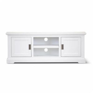 wp-image-tigress-45285.jpg "Cove" Hamptons Style TV Unit 2 Door 2 Niche, Brushed White, 160cmW x 45cmD x 60cmH (RRP $1199)