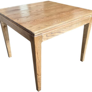"Crown" Resort Style Oak Timber Dining Table, 90cmL x 90cmD x 77cmH (RRP $1499)