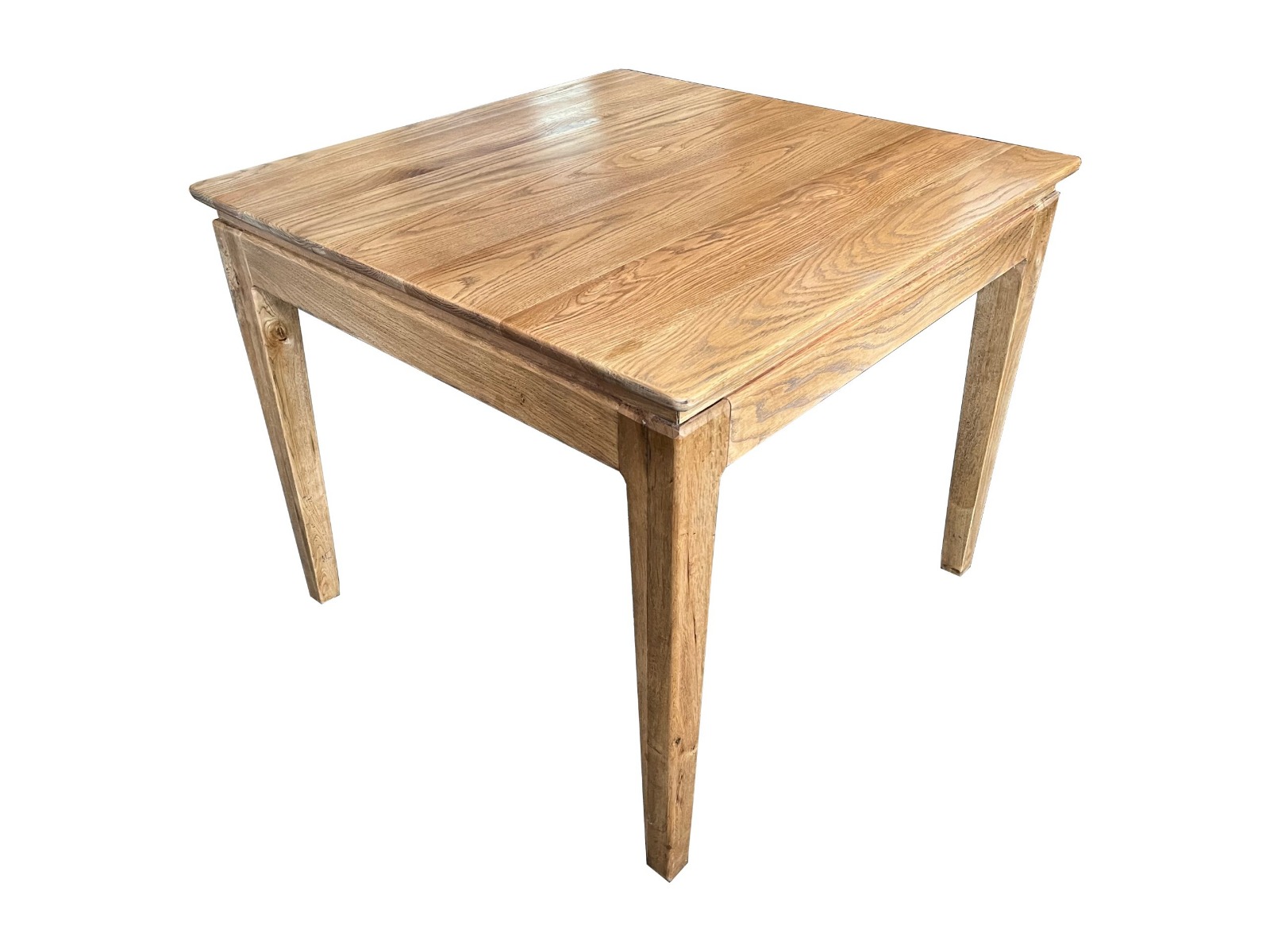 "Crown" Resort Style Oak Timber Dining Table, 90cmL x 90cmD x 77cmH (RRP $1499) - Image 2
