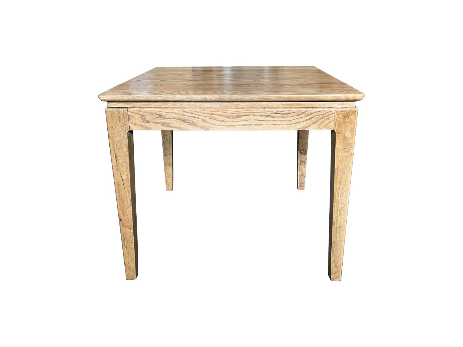 "Crown" Resort Style Oak Timber Dining Table, 90cmL x 90cmD x 77cmH (RRP $1499) - Image 3