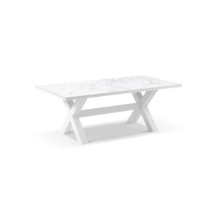 wp-image-tigress-45483.jpg "Montego Bay" Hamptons Style Outdoor Ceramic & Aluminium Dining Table White, L200m x D100cm (RRP $2199)