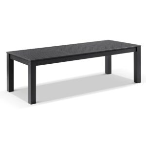 wp-image-tigress-45593.jpg "Hawaii" Outdoor Resort Hamptons Style Aluminium Dining Table Charcoal, 250cm x 100cm (RRP $1999)