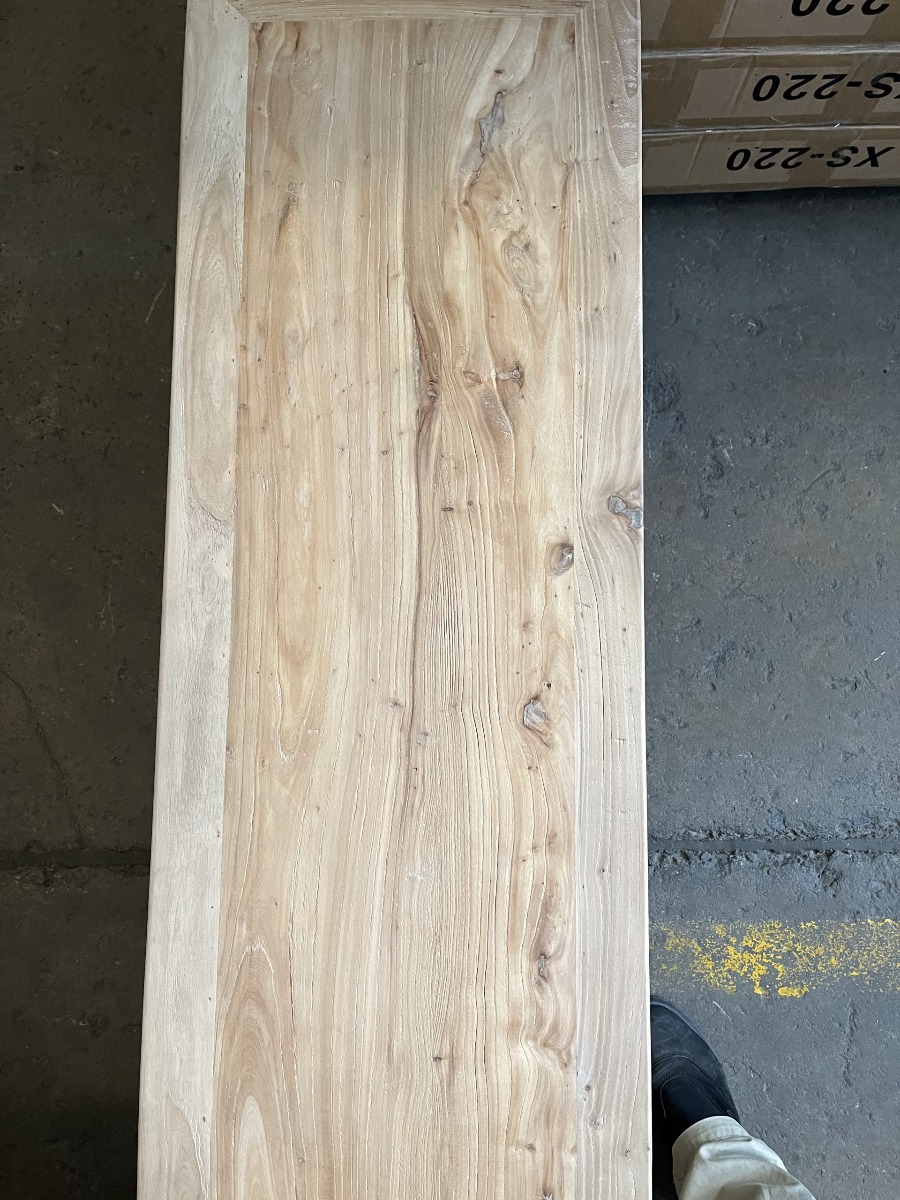 NEW YEAR SALE!! "Byron" Coastal Style 4 Door Entertainment TV Unit Recycled Elm, 200cm x 40cm x 58cmH (RRP $2199) - Image 5