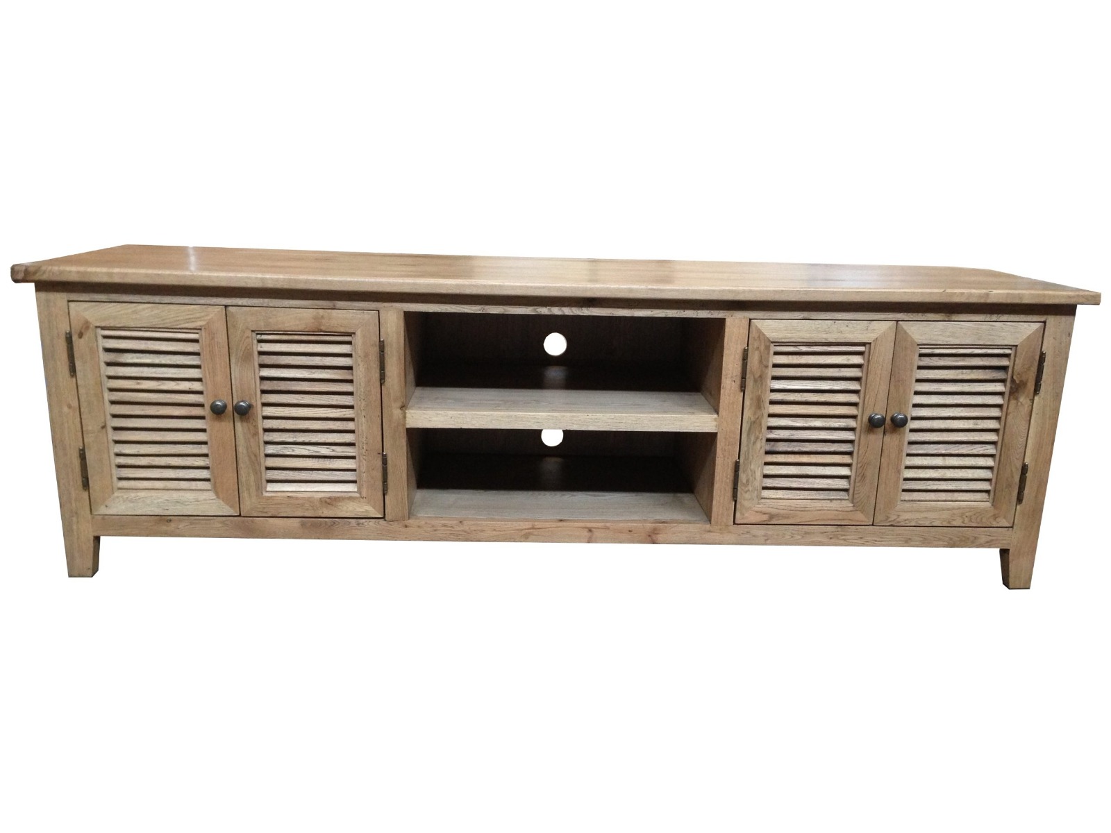 "Palm Beach" Timber TV Entertainment Unit Oak, 180cm x 50cm x 55cmH (RRP $2499)