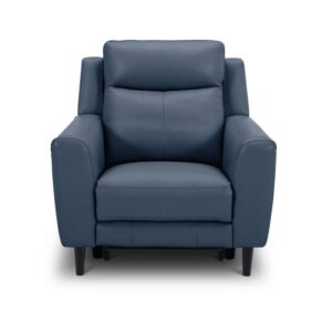 wp-image-tigress-45855.jpg "Newport" Superior Comfort Premium Quality Leather Electric Recliner, Marine Blue W99 x D97 x H102 CM (RRP $2199)