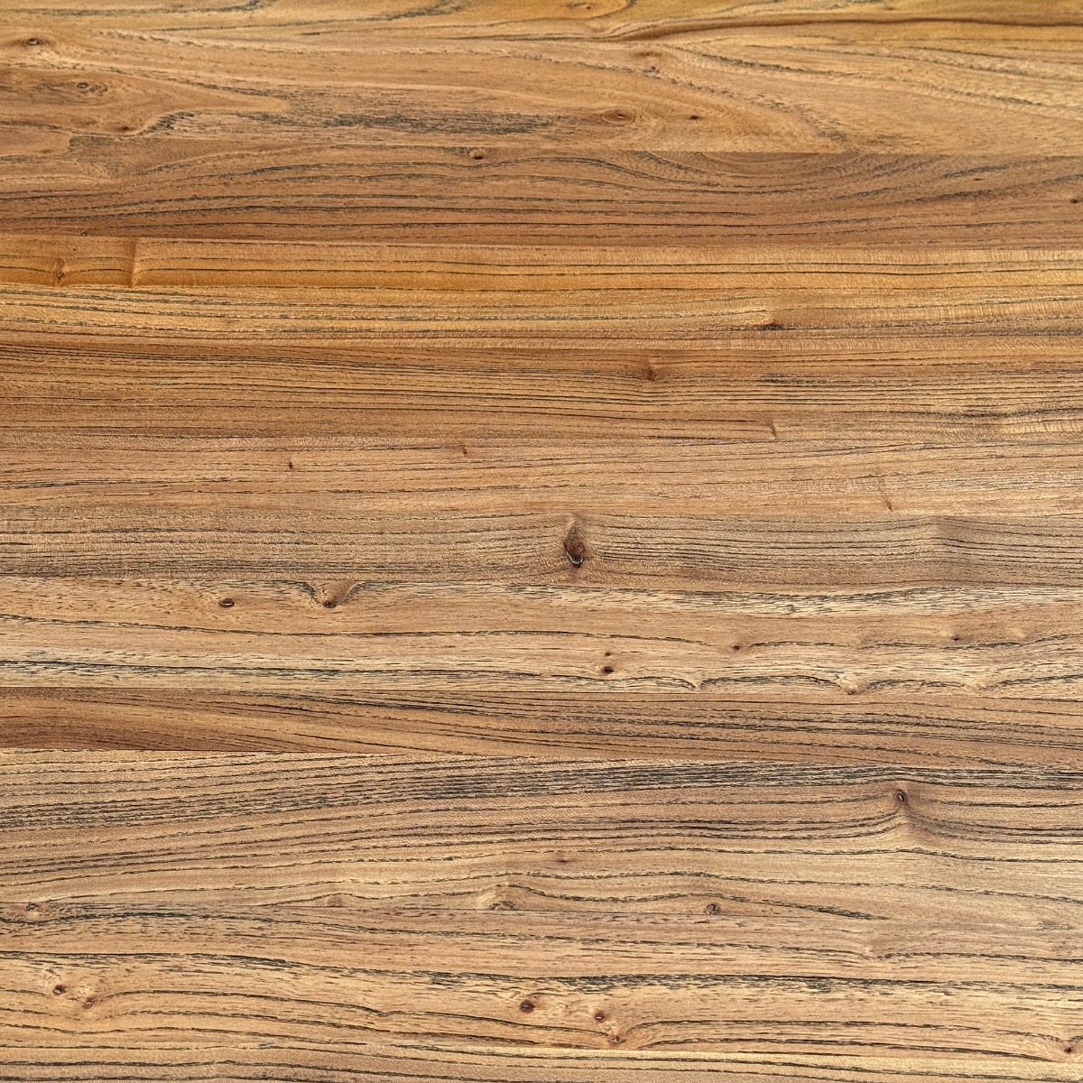 "Cayman" Hamptons Style Recycled Timber Square Coffee Table Natural, 120x120cm (RRP $1999) - Image 3