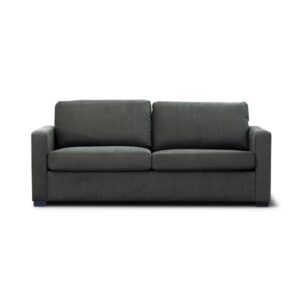 "Broadbeach" 3 Seater Sofa Bed Lounge with Queen Memory Foam Mattress, Charcoal W207 x D90 x H90 CM (RRP $1799)