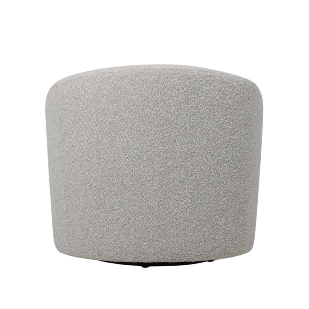 Sierra Swivel Chair Boucle White, W 87cm x D 86cm x H 78cm (RRP $1199) - Image 4