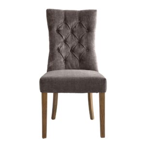 wp-image-tigress-46191.jpg Diana Buttoned Hamptons Dining Chair Linen Blend Silver, W 52cm D 51cm H 110cm (RRP $499)