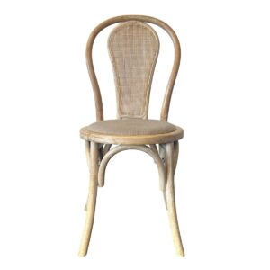 wp-image-tigress-46242.jpg Round Rattan Back Elm Wood Dining Chair Natural, W 52cm D 45cm H 89cm (RRP $349)