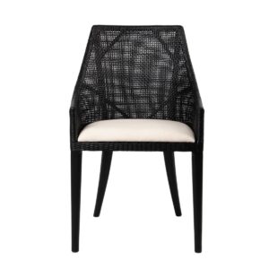 wp-image-tigress-46251.jpg Charlotte Rattan Dining Chair Black, W 54 D 56 H 88cm (RRP $499)
