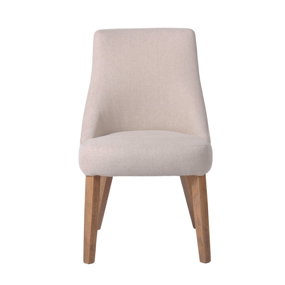 Valencia Beige Dining Chair, W 52cm D 60cm H 89.5cm (RRP $399)