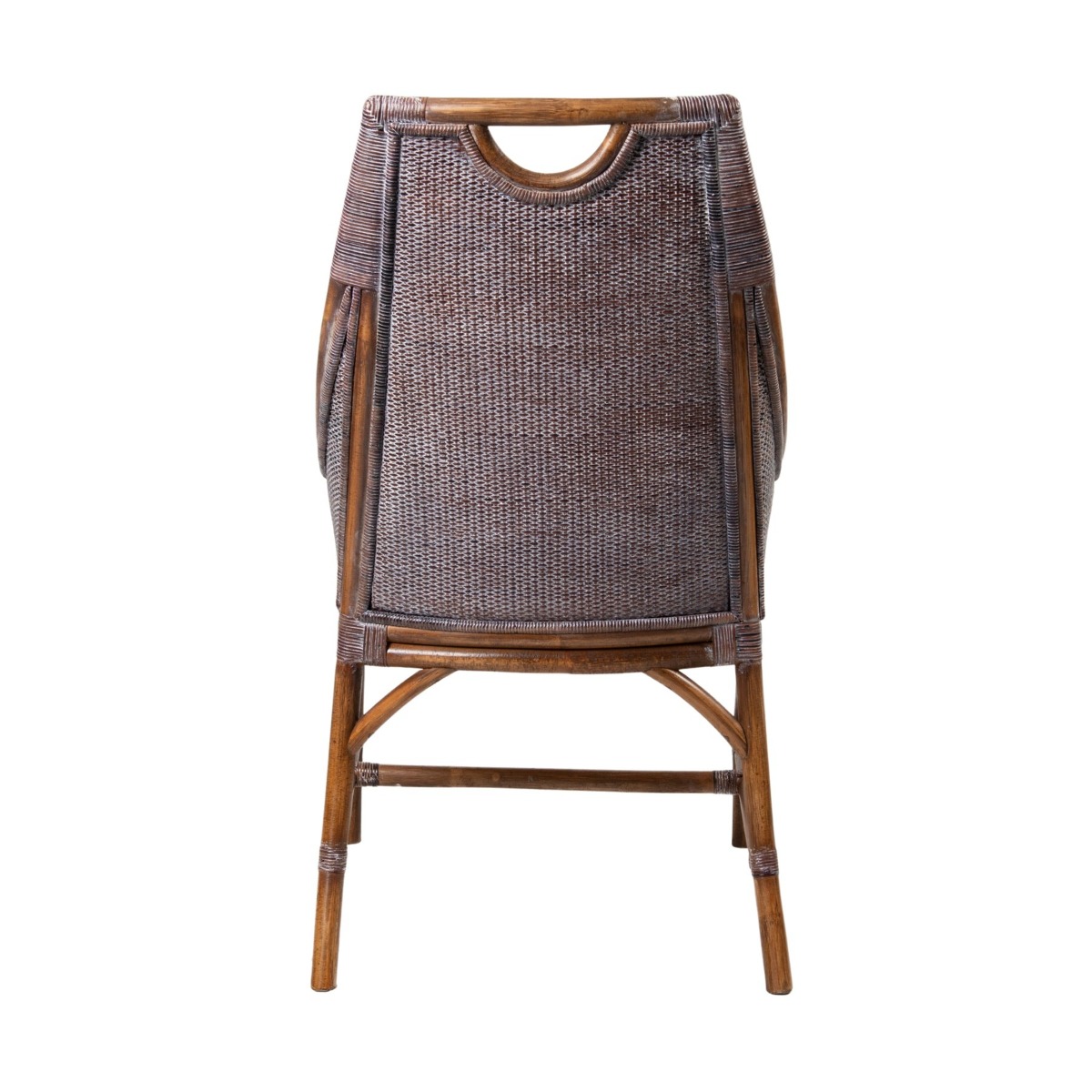 William Bamboo Dining Chair Brown, W 56 D 63 H 99cm (RRP $489) - Image 4