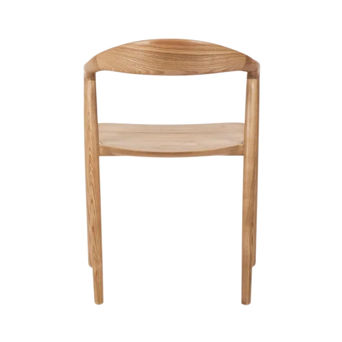 Mason Dining Chair Full Timber Ash Natural, W 55cm x D 58cm x H 78cm (RRP $629) - Image 4
