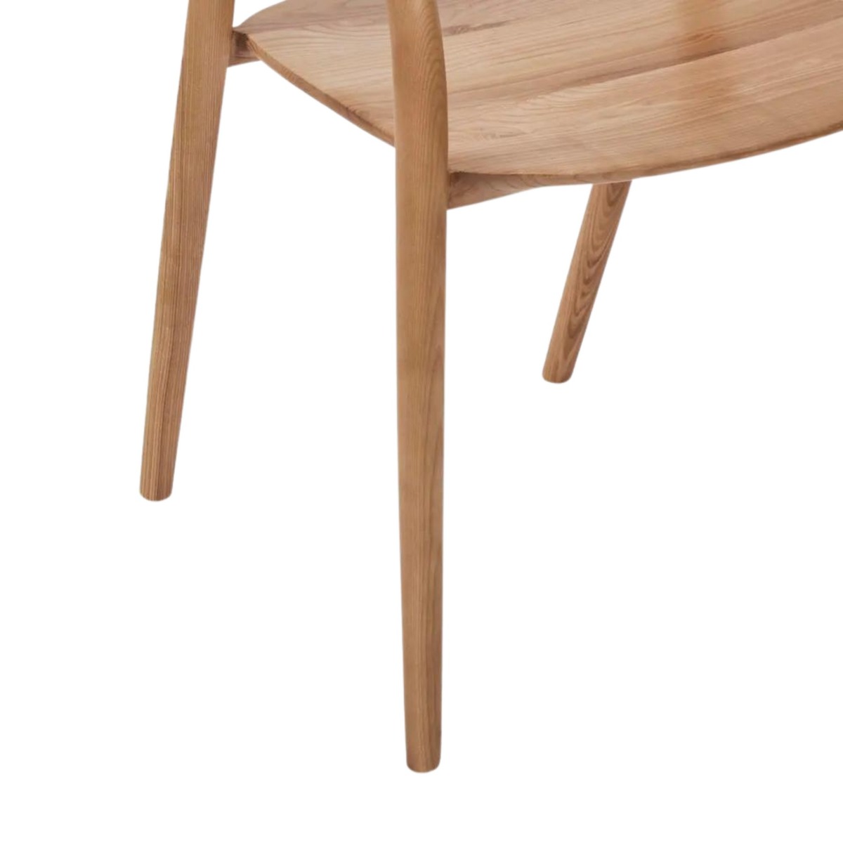 Mason Dining Chair Full Timber Ash Natural, W 55cm x D 58cm x H 78cm (RRP $629) - Image 5