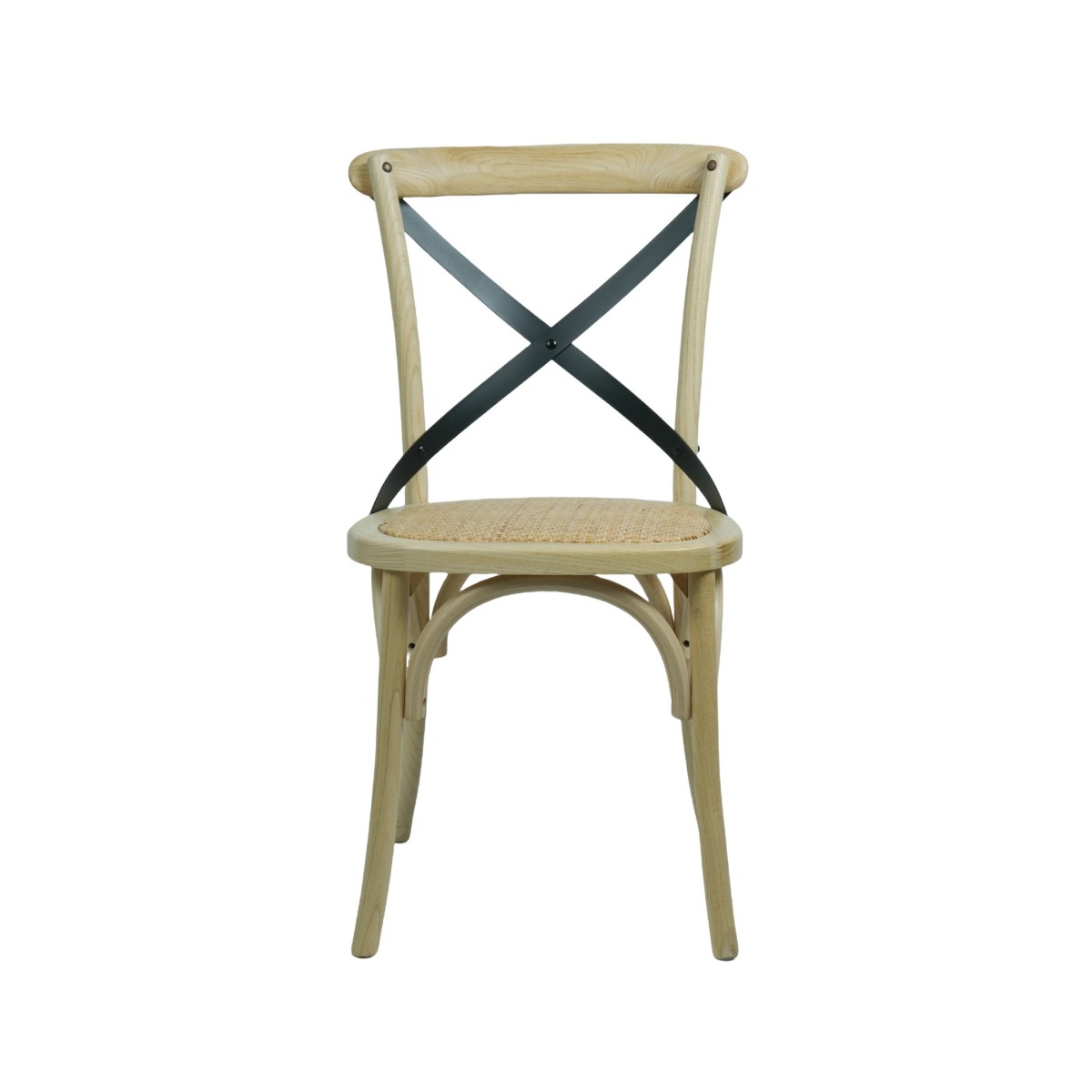 Bella Dining Chair Elm Natural, W 50cm x D 54cm x H 89cm (RRP $199)