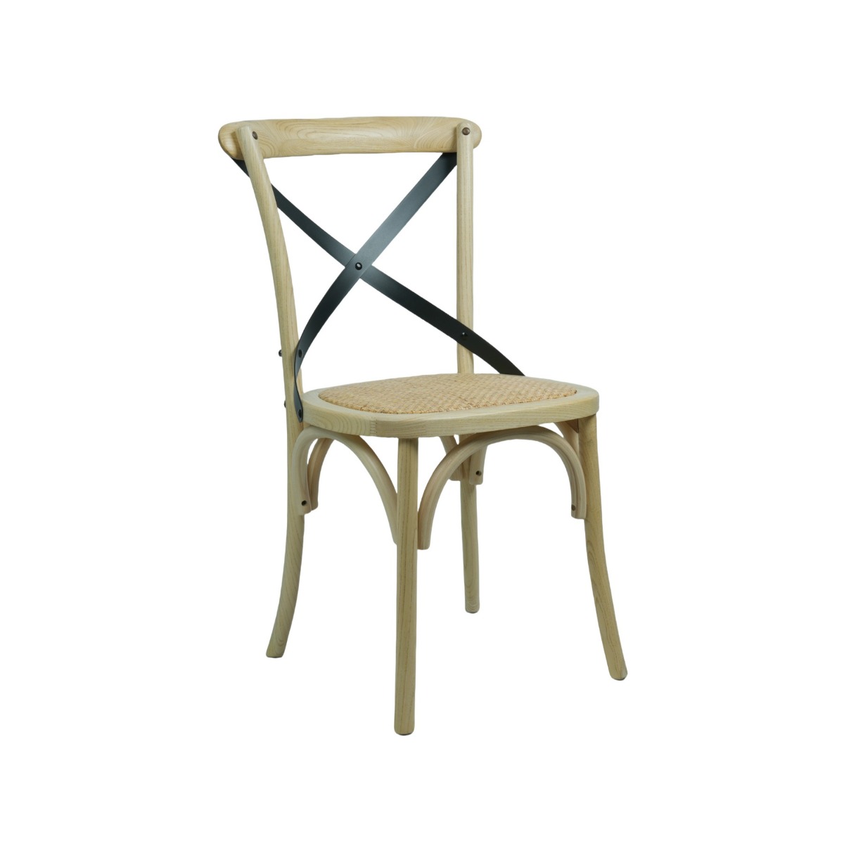 Bella Dining Chair Elm Natural, W 50cm x D 54cm x H 89cm (RRP $199) - Image 2