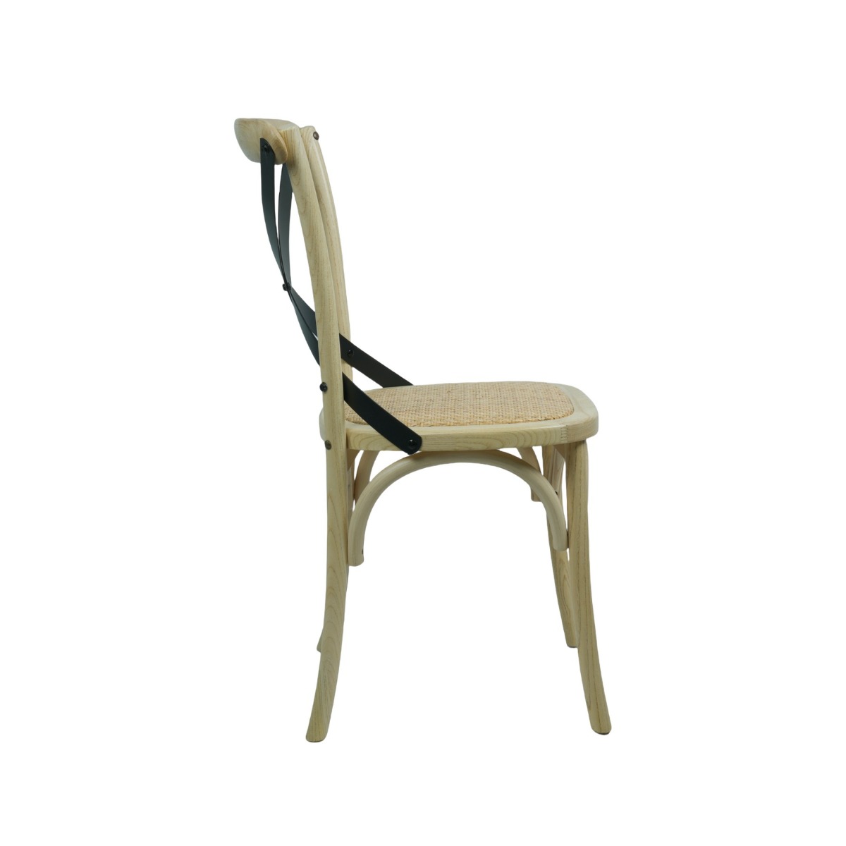 Bella Dining Chair Elm Natural, W 50cm x D 54cm x H 89cm (RRP $199) - Image 3