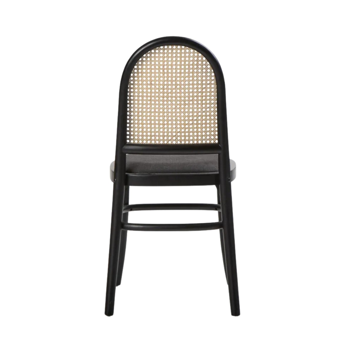 Clements Dining Chair Black, L 54cm W 45cm H 90cm (RRP $599) - Image 3