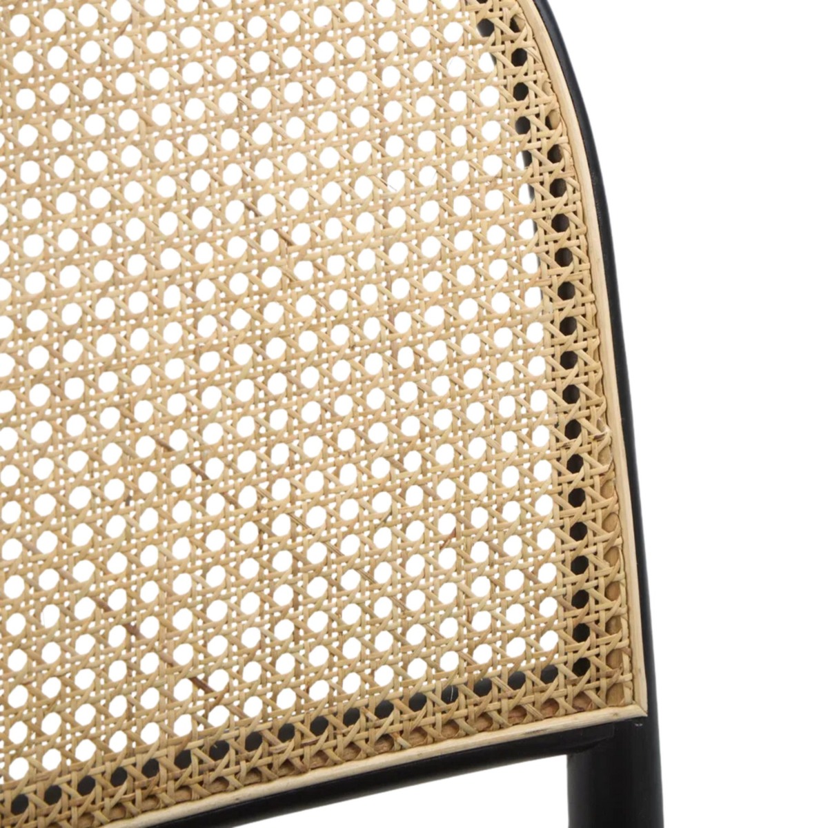 Clements Dining Chair Black, L 54cm W 45cm H 90cm (RRP $599) - Image 4