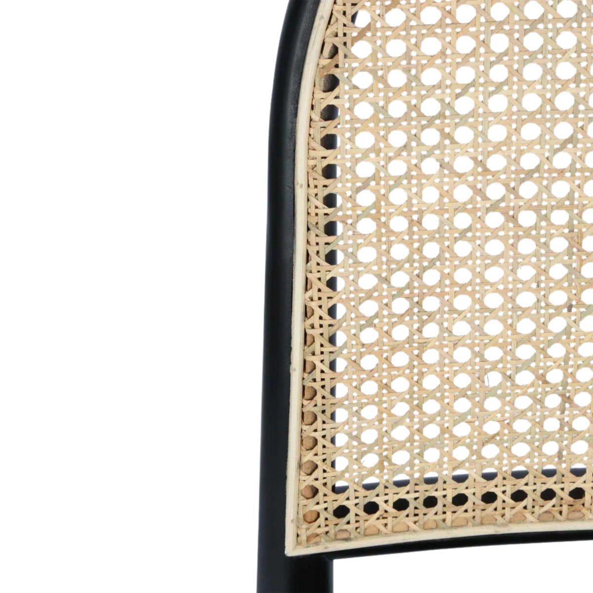 Clements Dining Chair Black, L 54cm W 45cm H 90cm (RRP $599) - Image 5