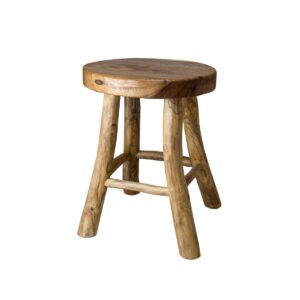 wp-image-tigress-46571.jpg Teak Stool Lacquered Natural, W 36cm D 36cm H 46cm (RRP $249)