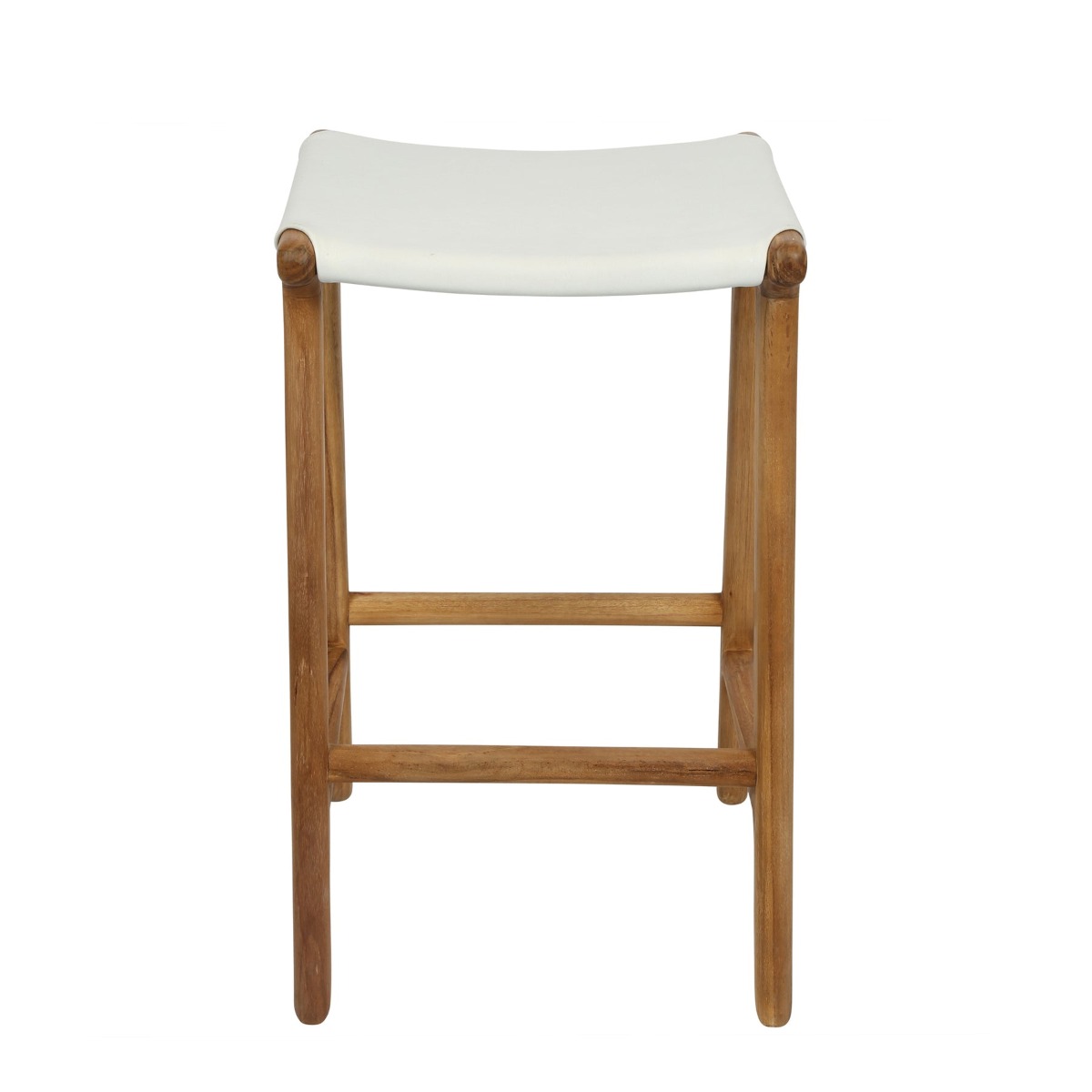 Marvin Counter Stool White, W 42cm D 40cm H 65cm (RRP $599)