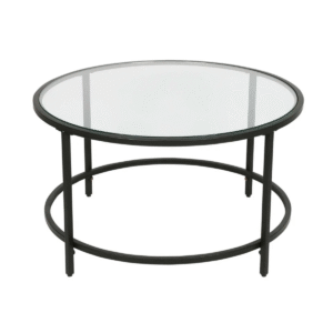 Maleny Coffee Table Black, W 70cm x D 70cm x H 40cm (RRP $559)