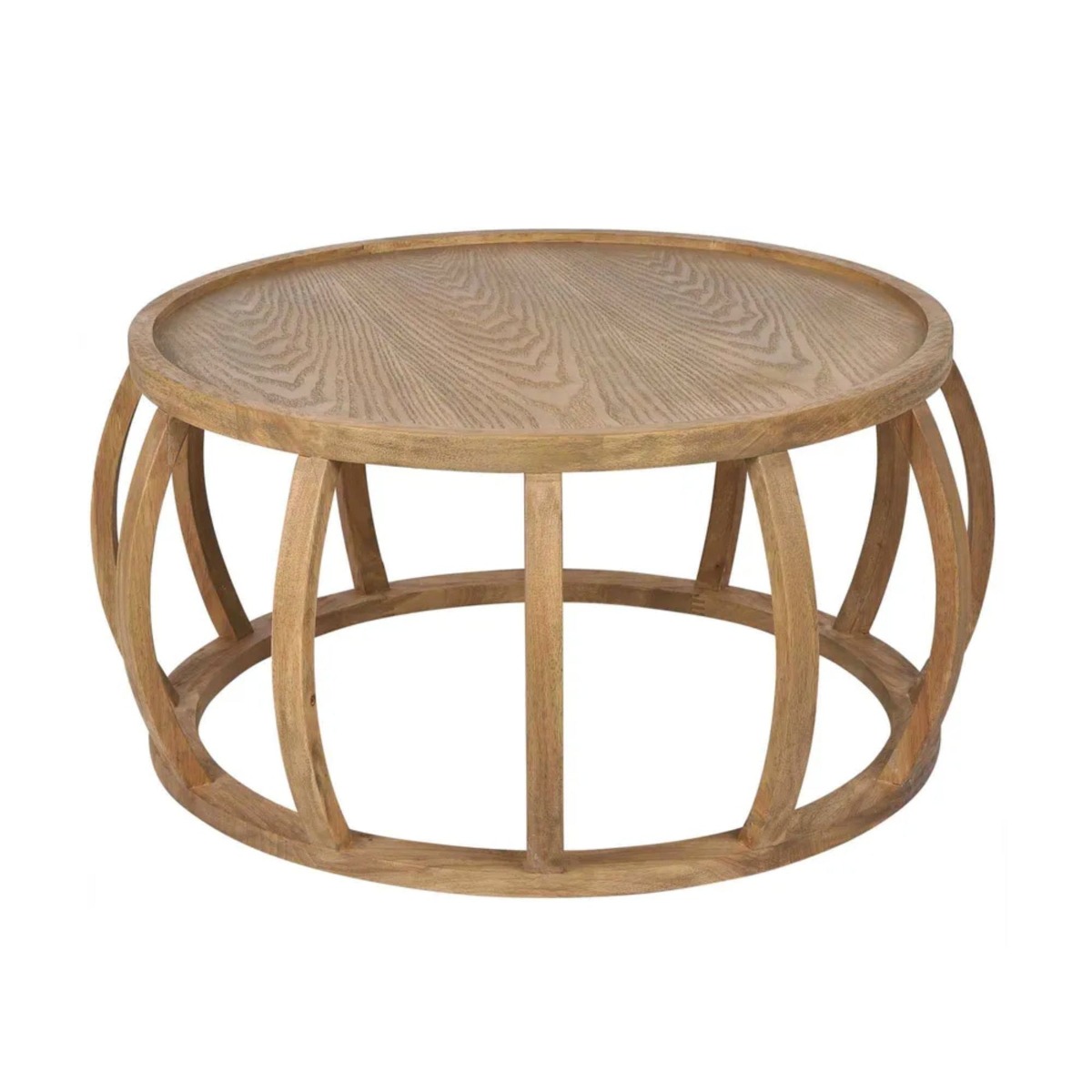 Manningham Coffee Table Natural, W 85cm D 85cm H 40cm (RRP $699)