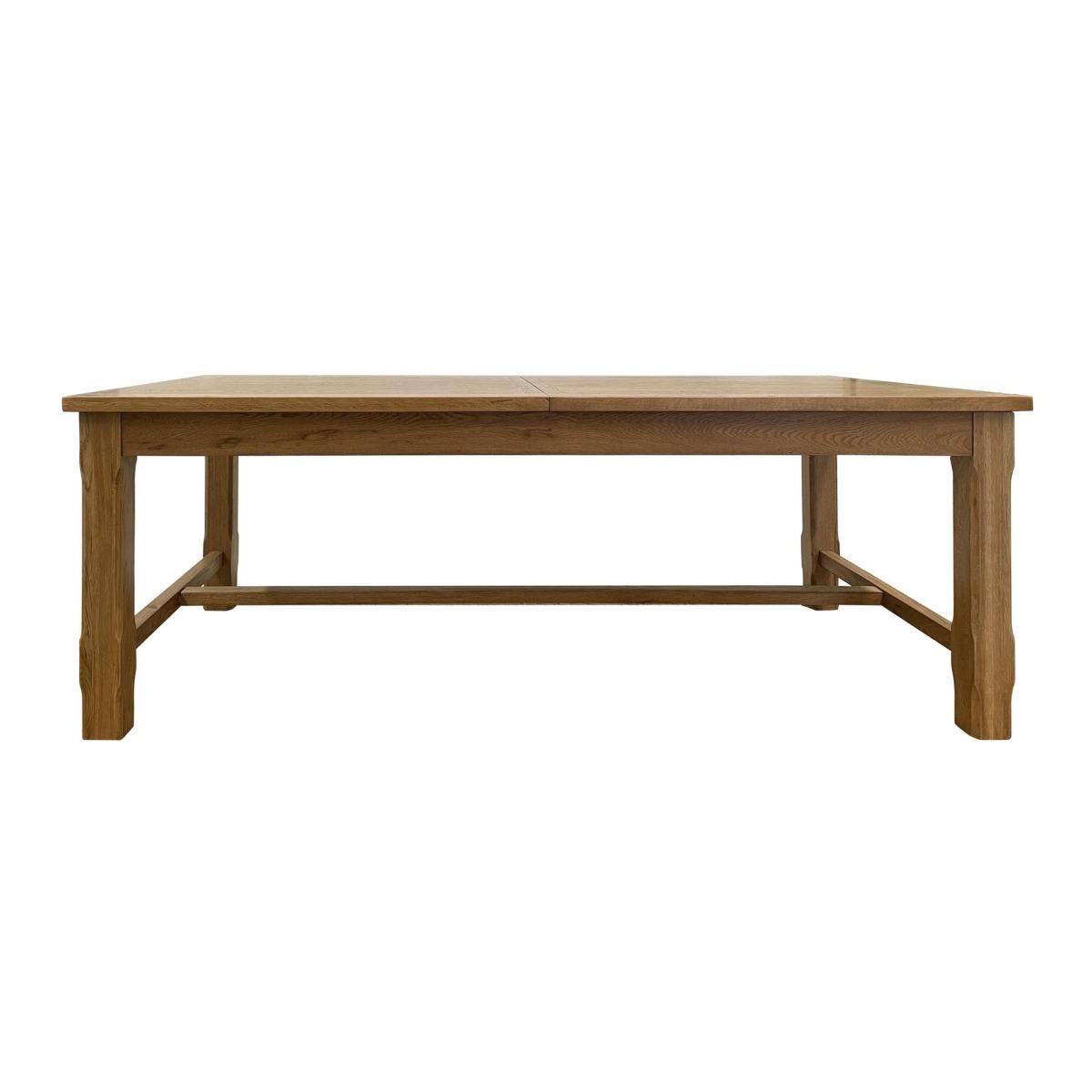 Balmoral Extendable 3.1 m Hamptons Oakwood Dining Table Natural, W 210cm D 100.0cm H 78.0cm (RRP $4999)