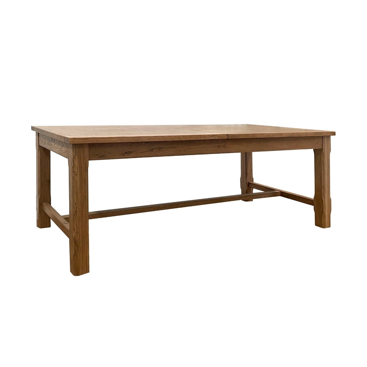 Balmoral Extendable 3.1 m Hamptons Oakwood Dining Table Natural, W 210cm D 100.0cm H 78.0cm (RRP $4999) - Image 5