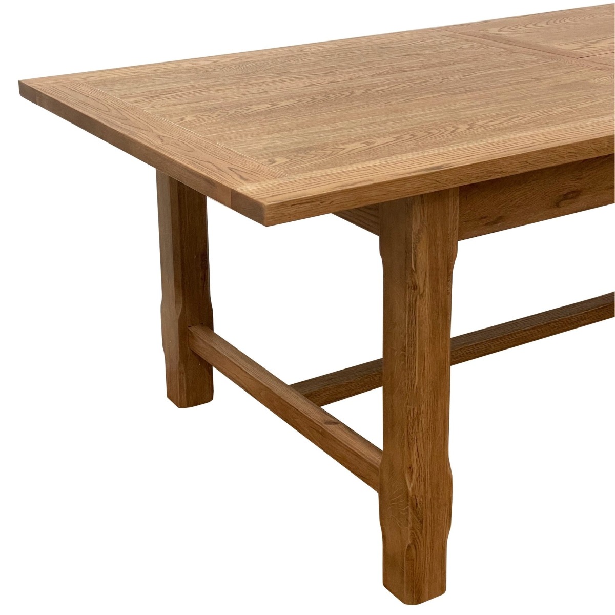 Balmoral Extendable 3.1 m Hamptons Oakwood Dining Table Natural, W 210cm D 100.0cm H 78.0cm (RRP $4999) - Image 11