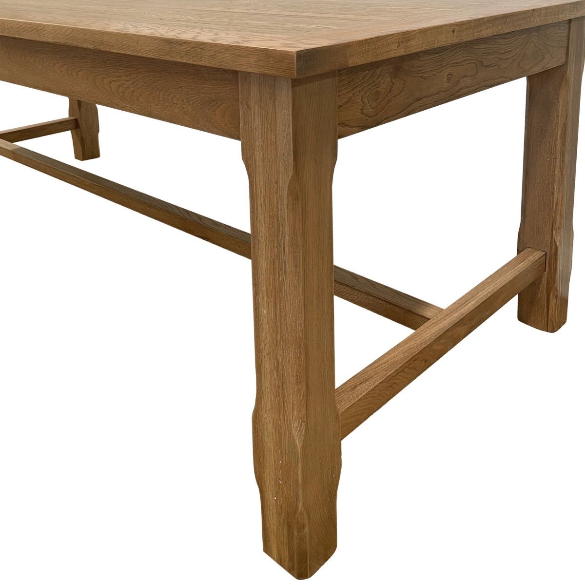 Balmoral Extendable 3.1 m Hamptons Oakwood Dining Table Natural, W 210cm D 100.0cm H 78.0cm (RRP $4999) - Image 15